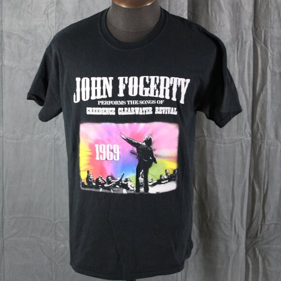 Band Shirt - John Fogerty Performs CCR Canadian Tour - Men's - Picture 1 of 9
